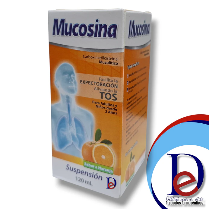 MUCOSINA JBE X 120 ML- CARBOXIMETILCISTEINA- HALEON- UBI 1