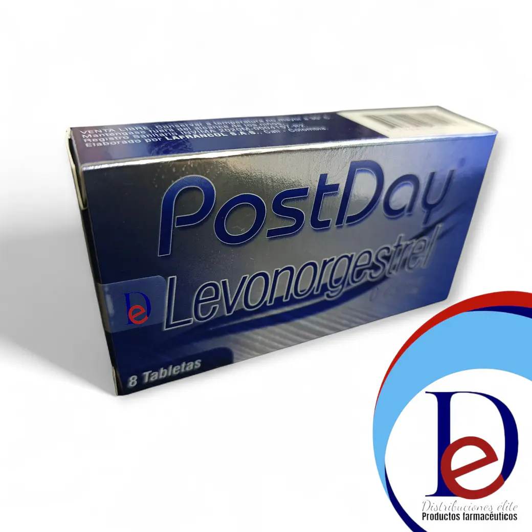 POSTDAY 0.75 MG X 8 TAB -LEVONORGESTREL- LAFRANCOL UBI 20-F 1