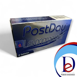 POSTDAY 0.75 MG X 8 TAB -LEVONORGESTREL- LAFRANCOL UBI 20-F