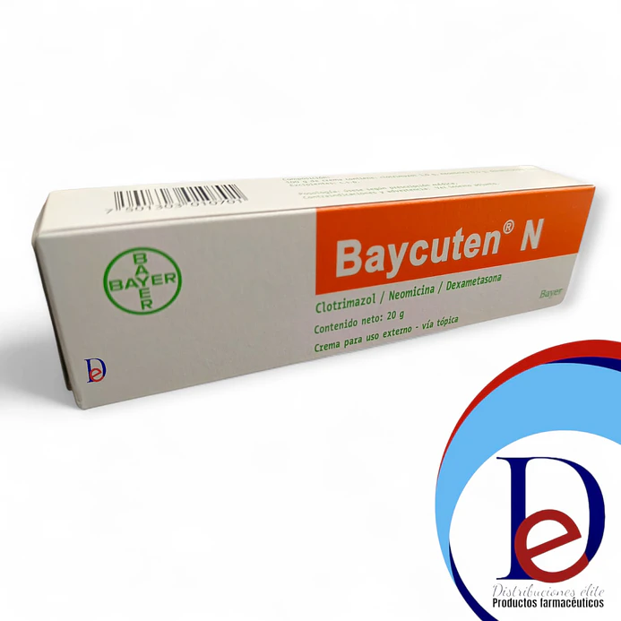 BAYCUTEN N CREMA X 20 GR- CLOTRIMAZOL+ NEOMICINA+ DEXAMETASONA- BAYER-- UBI 18-A 1