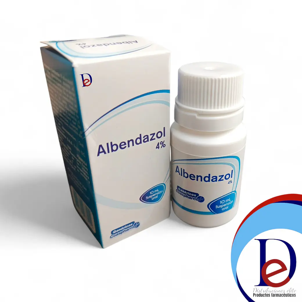 ALBENDAZOL 4% SUSP X 10 ML- - COASPHARMA- 5-E 1