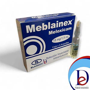 MEBLAINEX 15MG/1.5ML X 5 AMP- MELOXICAM 15 MG- BLASKOV- - UBI 18-E
