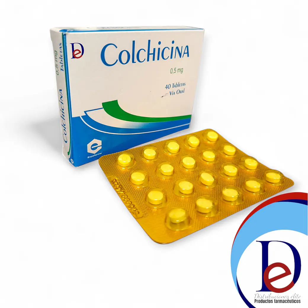 COLCHICINA 0.5 MG X 40 TAB- EXPOFARMA UBI 19-B 1