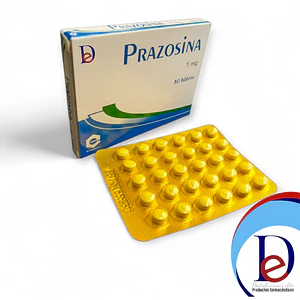 PRAZOSINA 1 MG X 30 TAB - - EXPOFARMA- 19-E