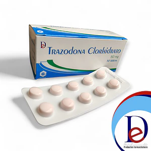 TRAZODONA 50 MG X 50 TAB - - EXPOFARMA- 19-D