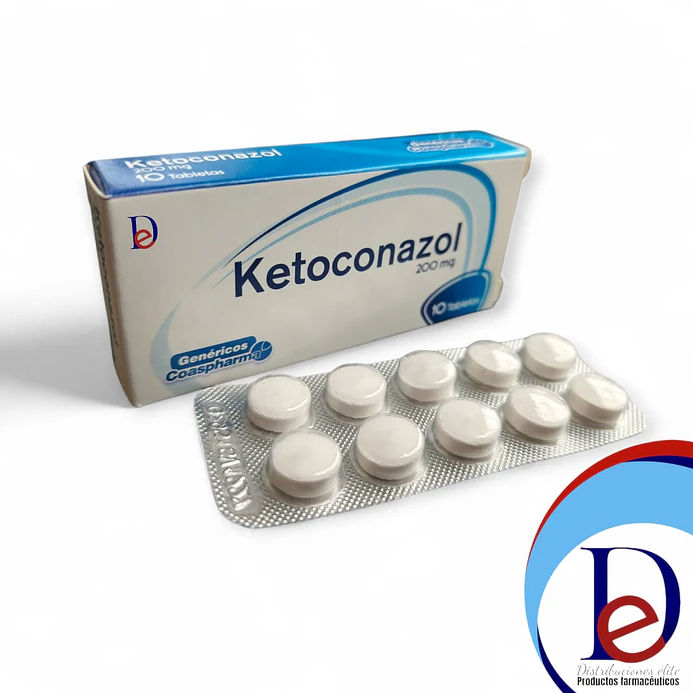 KETOCONAZOL 200 MG X 10 TAB- - COASPHARMA- - UBI 6-F 1