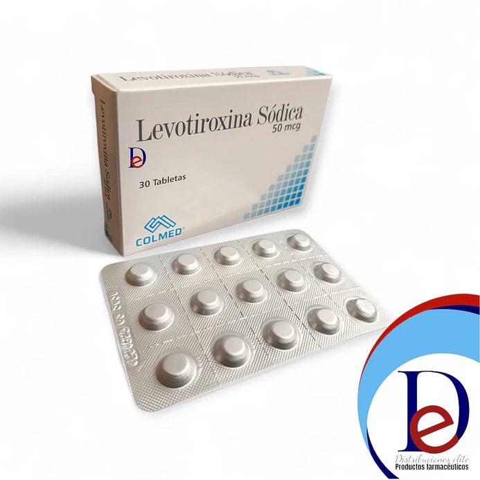 LEVOTIROXINA 50 MCG X 30 TAB --COLMED-  UBI 10-A 1