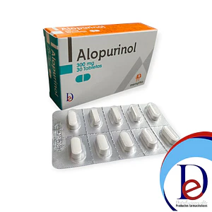 ALOPURINOL 300 MG X 30 TAB - PISO 2- BLOQUE 2 -MEMPHIS-UBI 10-B