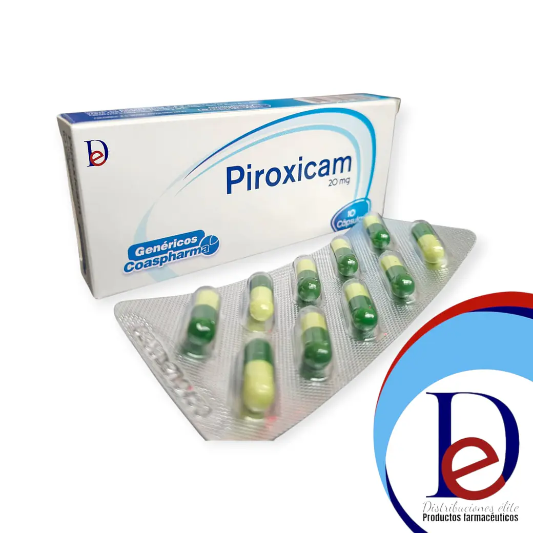 PIROXICAM 20 MG X 10 CAP- - COASPHARMA- BODEGA C- UBI-8-C 1