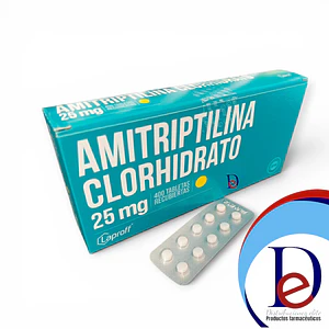 AMITRIPTILINA 25 MG X 400 TAB- - LAPROFF- - UBI 15-B