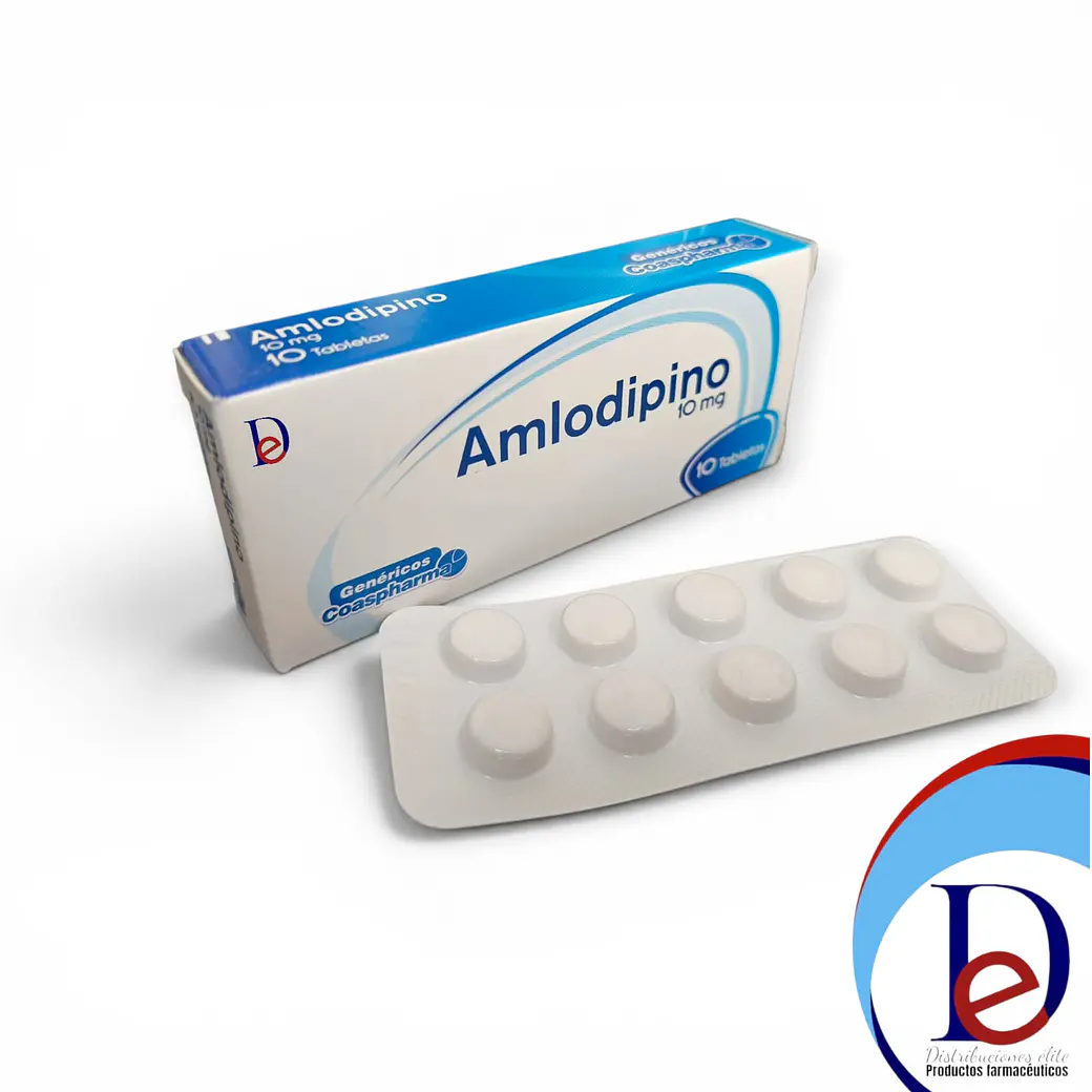 AMLODIPINO 10 MG X 10 TAB- - COASPHARMA- 5-C 1