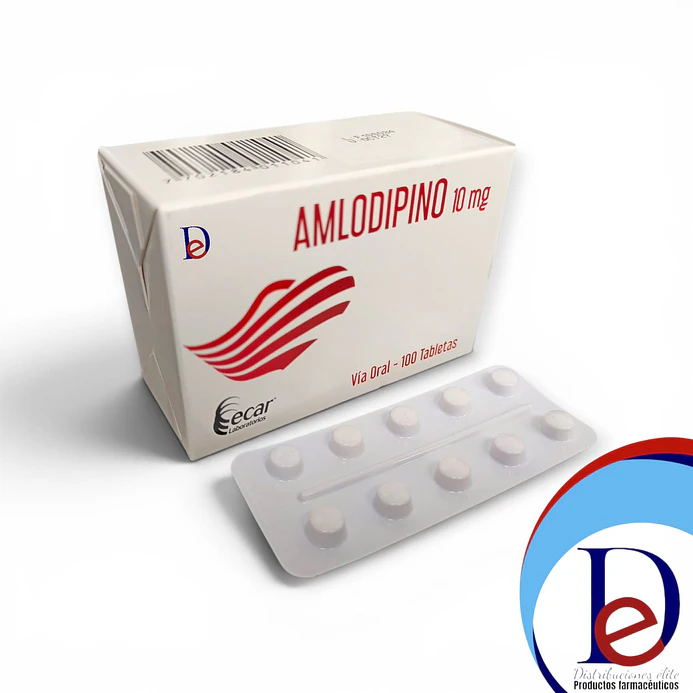 AMLODIPINO 10 MG X 100 TAB- - ECAR-- 13-B 1