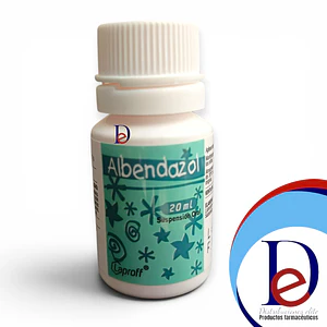 ALBENDAZOL 4% SUSP X 20 ML- - LAPROFF- - UBI 14-D