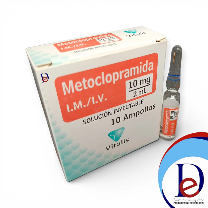 METOCLOPRAMIDA 10MG/2ML X 10 AMP- - VITALIS- - UBI 18-D 1