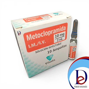 METOCLOPRAMIDA 10MG/2ML X 10 AMP- - VITALIS- - UBI 18-D