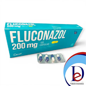 FLUCONAZOL 200 MG X 100 CAP- - LAPROFF- - UBI 9-B