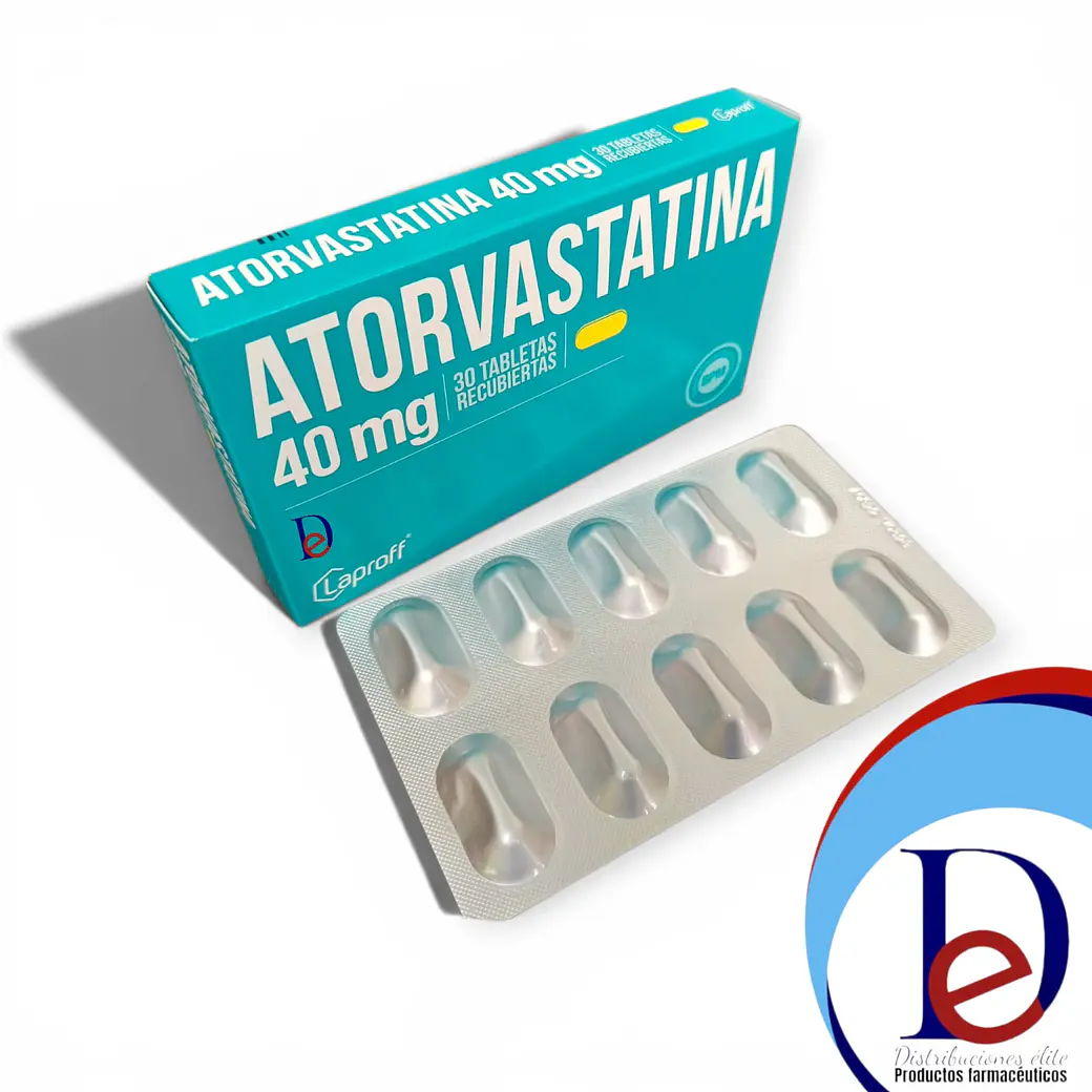 ATORVASTATINA 40 MG X 30 TAB- - LAPROFF- - UBI 11-E 1