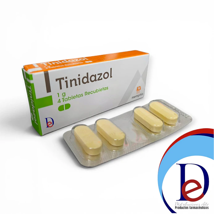 TINIDAZOL 1 GR X 4 TAB - - MEMPHIS-UBI 15-F 1