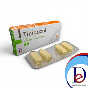 TINIDAZOL 1 GR X 4 TAB - - MEMPHIS-VTO SEP 26-- 15-F