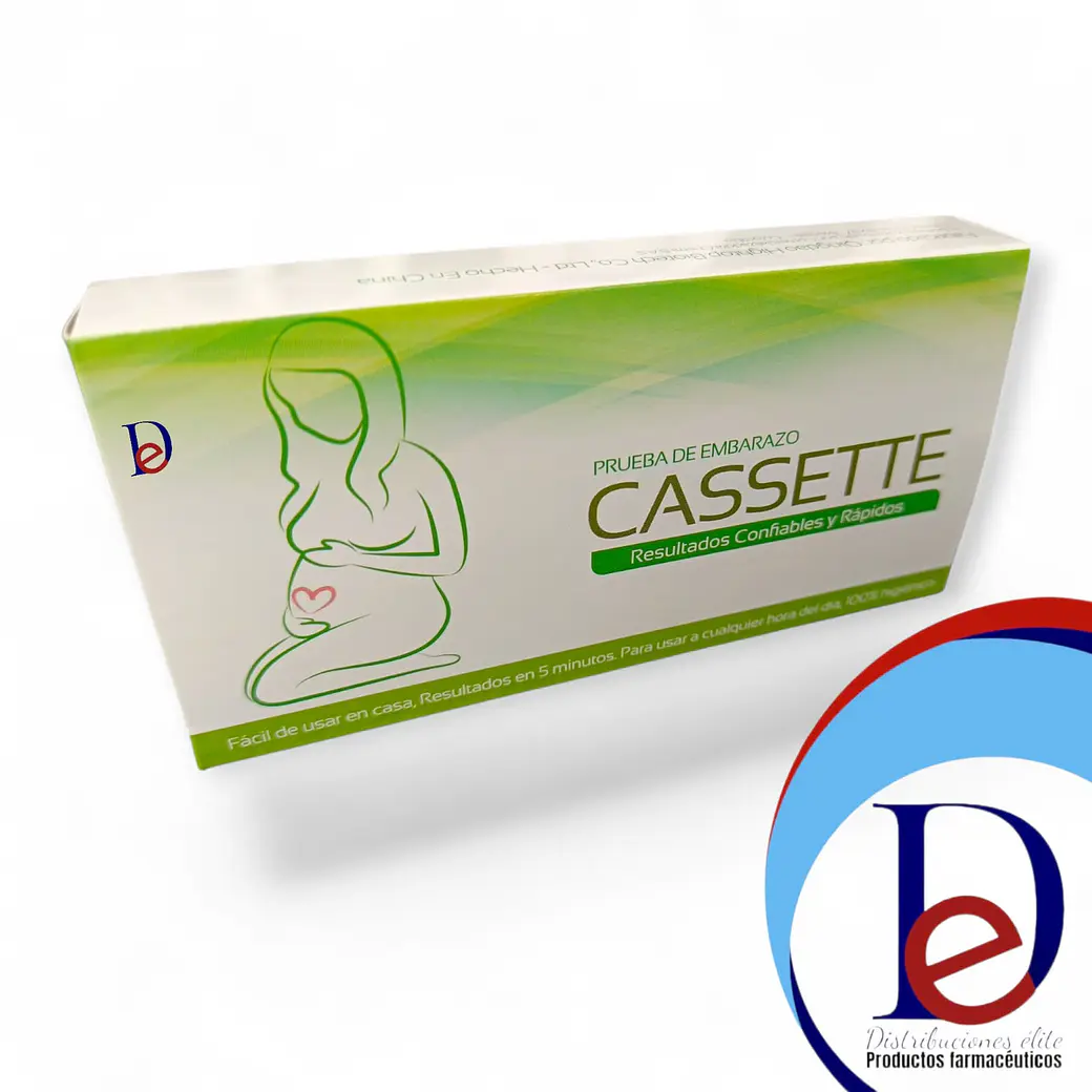 PRUEBA DE EMBARAZO CASSETTE X 1 (VERDE)-BODEGA C - CHEMI- - UBI 11-A 1