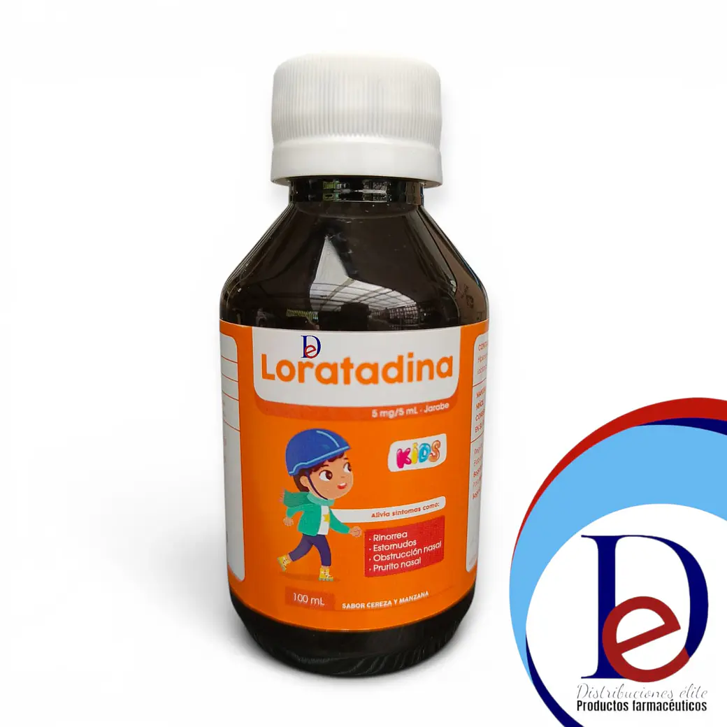 LORATADINA 5MG/5ML JBE X 100 ML - - MEMPHIS- UBI 8-F 1
