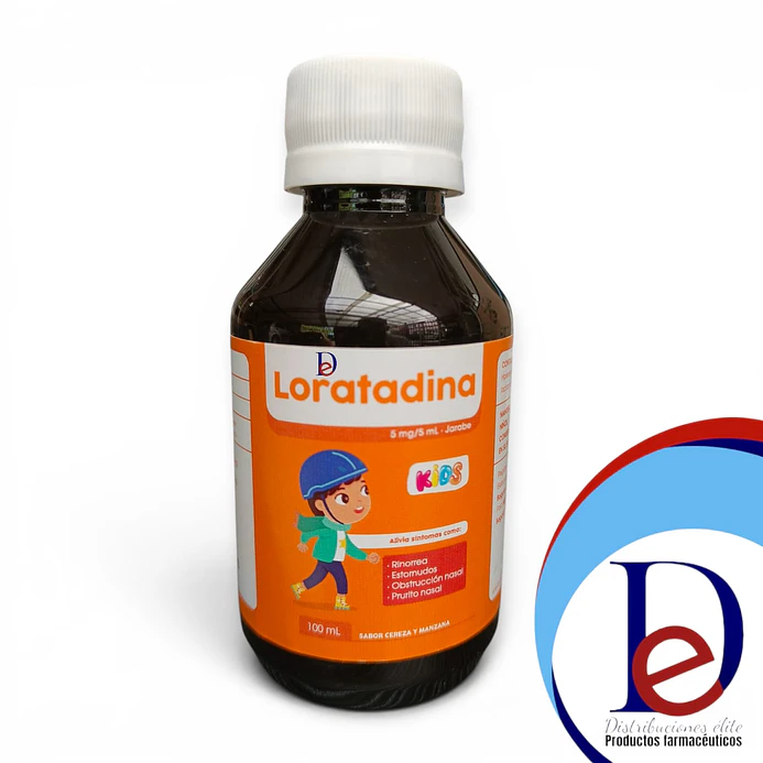 LORATADINA 5MG/5ML JBE X 100 ML - - MEMPHIS- UBI 8-F 1