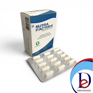 NUTRA FACTORS X 60 CAP BLISTER- CALOSTRO BOVINO+ PROBIOTICOS VITAMINAS Y MINERALES- IMPROFARME- 14-B*