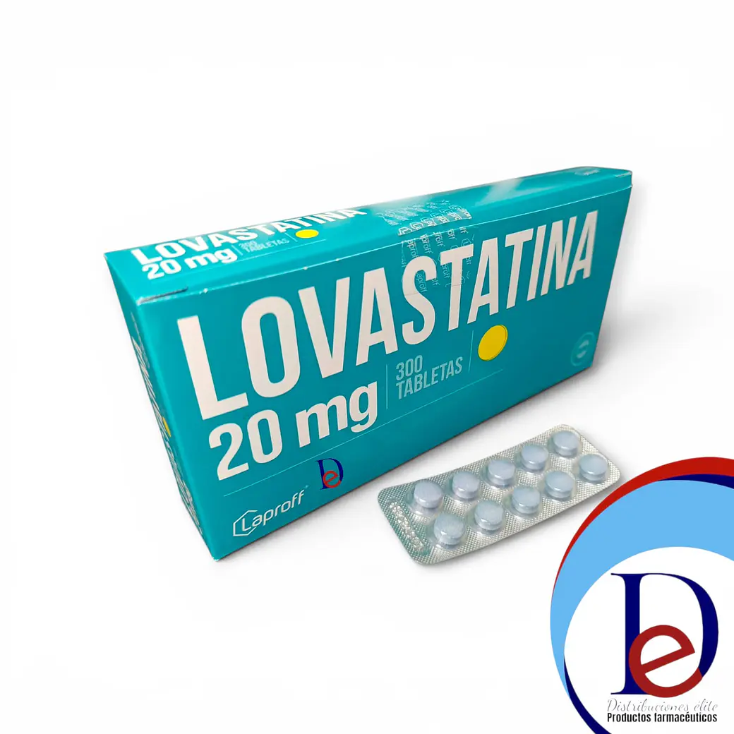 LOVASTATINA 20 MG X 300 TAB- - LAPROFF- 14-F 1