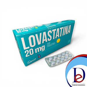 LOVASTATINA 20 MG X 300 TAB- - LAPROFF- 14-F