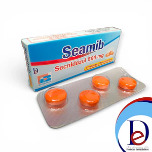 SEAMIB 500 MG X 4 TAB- SECNIDAZOL 500 MG- BIOQUIFAR- UBI 4-F
