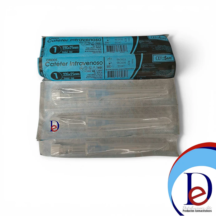 CATETER I.V. 22G X 1 X 10 UNID- - ALFASAFE- - UBI 26-F 1