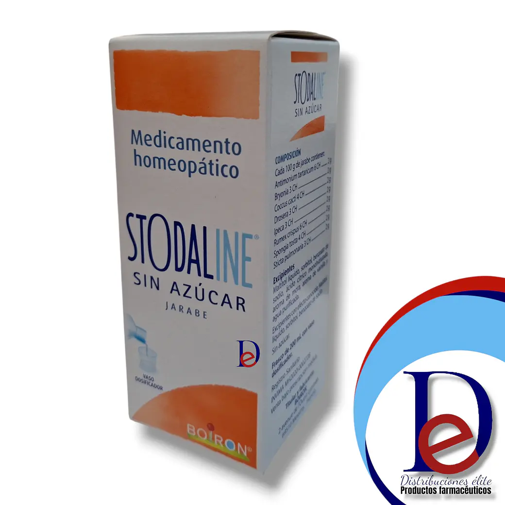 STODALINE JBE X 200 ML- HOMEOPATICO- BOIRON- UBI 4-F 1