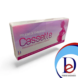 PRUEBA DE EMBARAZO CASSETTE X 1 (VIOLETA)- - CHEMI- - UBI 9-A