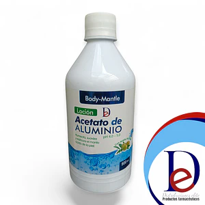 BODY MANTLE LOCION X 500 ML -ACETATO DE ALUMINIO-INTERBEL  BLOQUE 2-UBI * 22-F