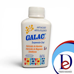 GALAC I SUSP X 360 ML- HIDROXIDO ALUMINIO+ HIDROXIDO MAGNESIO+ SIMETICONA- MEDIGEN- BODEGA C- UBI 26-D