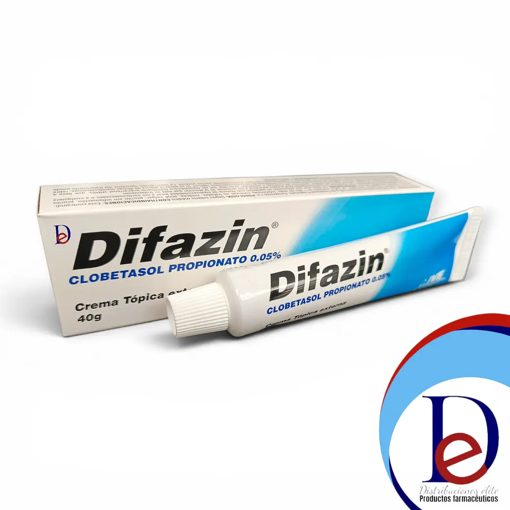DIFAZIN 0.05% CREMA X 40 GR- CLOBETASOL 0.05%- LG-PHARMA- BLOQUE 1- UBI 8-B 1
