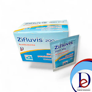 ZIFLUVIS 200 MG X 30 SBS- N ACETILCISTEINA 200 MG- BIOQUIFAR- - UBI 5-A