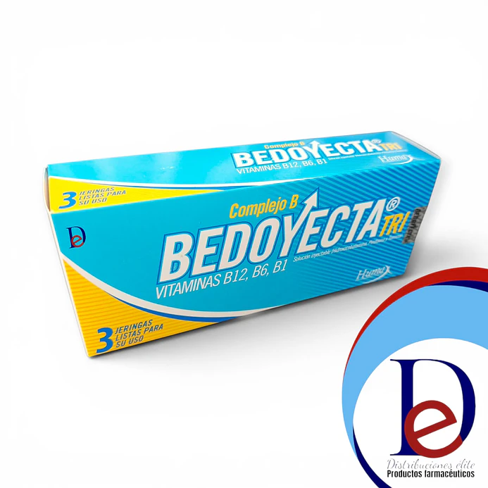 BEDOYECTA TRI X 3 AMP- VITAMINAS B1+ B6+ B12- HUMAX- - UBI 8-A-BLOQUE 1 1