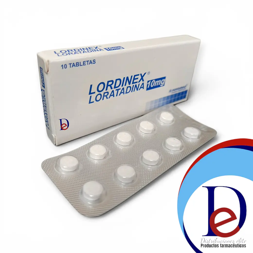 LORDINEX 10 MG X 10 TAB - LORATADINA 10 MG- NOVAMED- 7-C 1