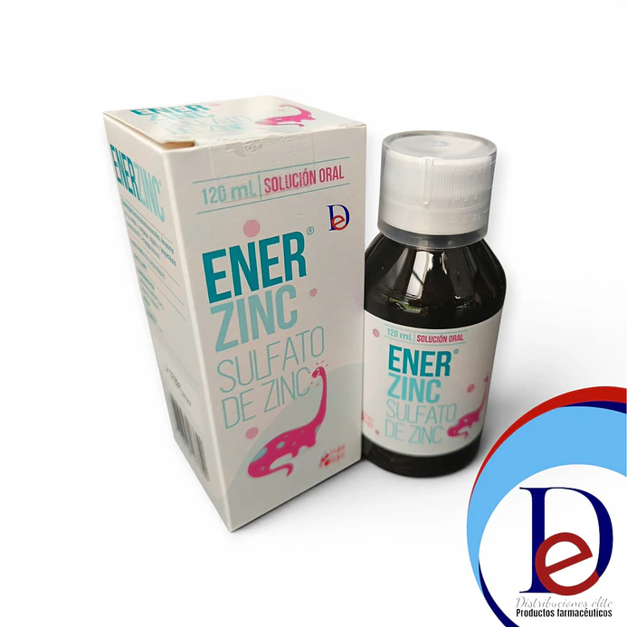 ENER ZINC SOLUCION ORAL X 120 ML- SULFATO DE ZINC- LAPROFF- 8-A 1