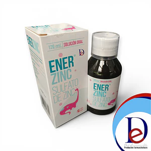 ENER ZINC SOLUCION ORAL X 120 ML- SULFATO DE ZINC- LAPROFF- 8-A