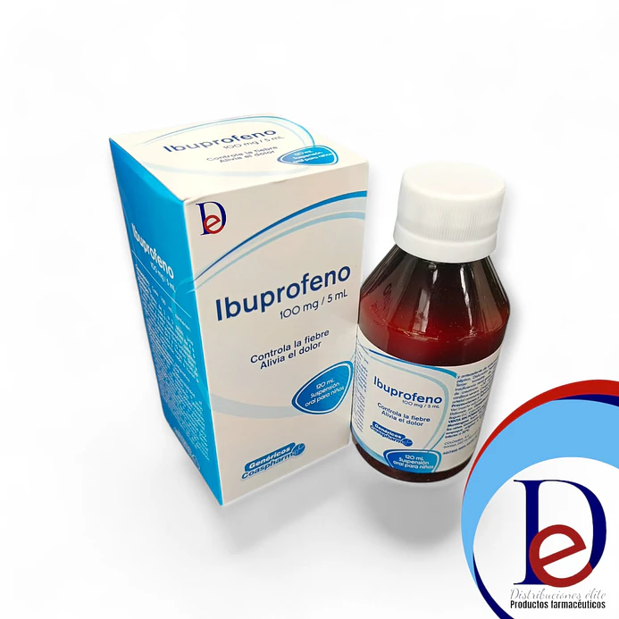 IBUPROFENO 100MG/5ML SUSP X 120 ML- - COASPHARMA-- UBI 6-C 1
