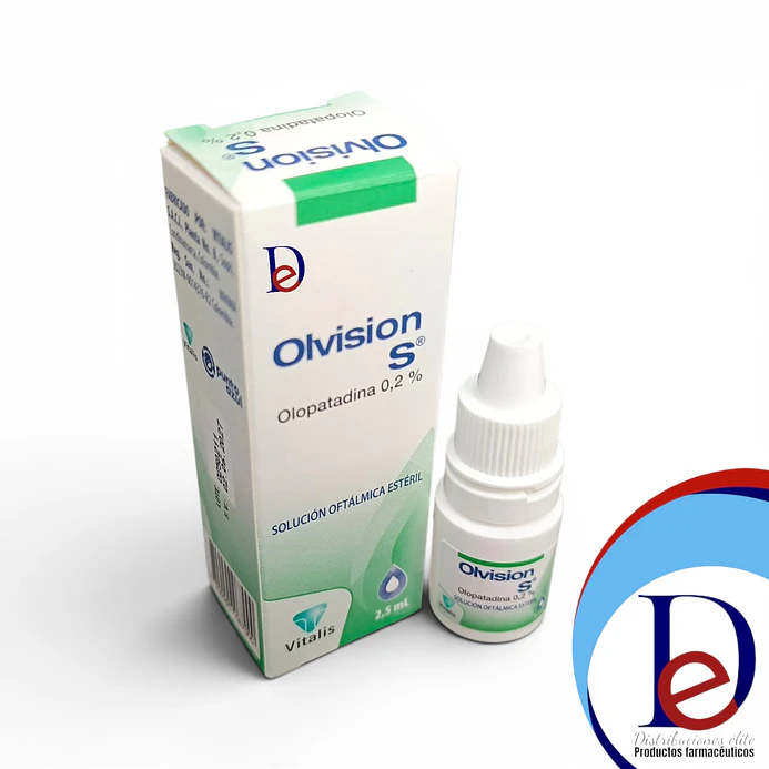 OLOPATADINA 0.2% GAS OFTX2.5ML(OLVISION)- - VITALIS- 17-D 1