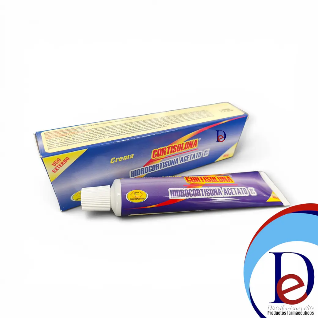 CORTISOLONA 1% CREMA X 40 GR- HIDROCORTISONA 1%- LABQUIFAR- - UBI 3-D 1