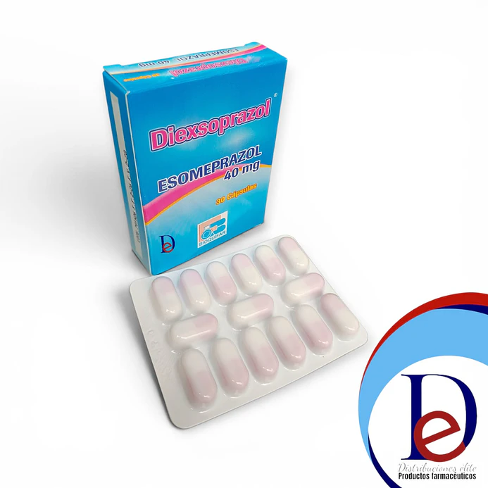 DIEXSOPRAZOL 40 MG X 30 CAP- ESOMEPRAZOL 40 MG- BIOQUIFAR- - UBI 3-D 1