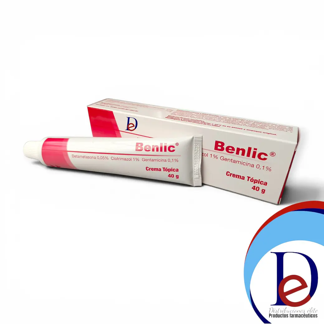 BENLIC CREMA X 40 GR - BETAMETASONA+ CLOTRIMAZOL+ NEOMICINA- PROFMA-UBI 17-A 1