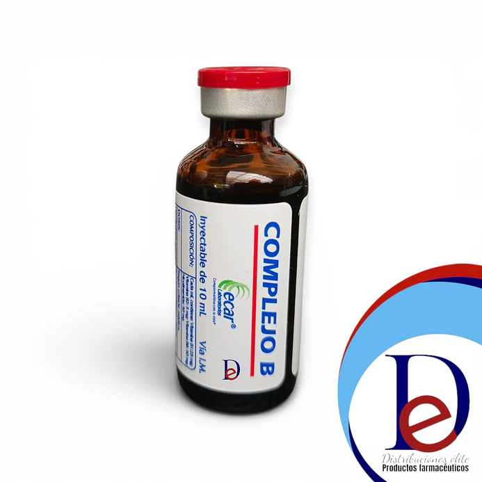 COMPLEJO B AMP X 10 ML- - ECAR- UBI 13-E 1