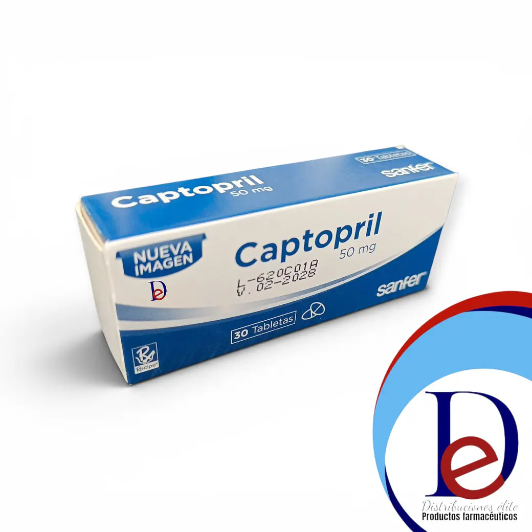 CAPTOPRIL 50 MG X 30 TAB- - RECIPE- 15-C 1