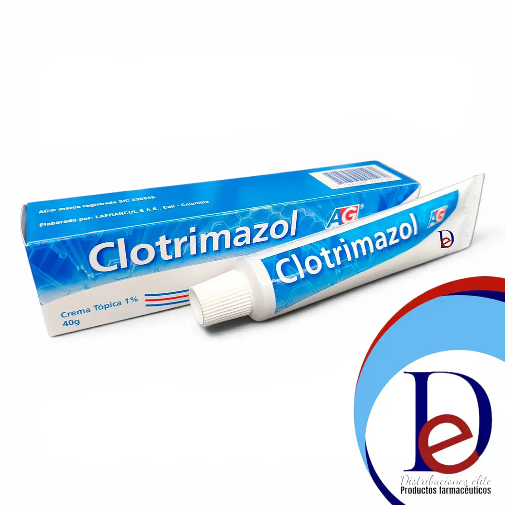 CLOTRIMAZOL 1% CREMA TOPICA X 40 GR- - AG-VTO JUL 27 - UBI 1-D 1