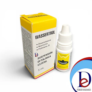 WASSERTROL GOTAS OFT X 5 ML- DEXAMETASONA+ NEOMICINA+ POLIMIXINA- WASSER- 12-A